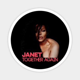 Janet Jackson Vintage Together Again Magnet